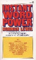 Instant Word Power Lewis Norman