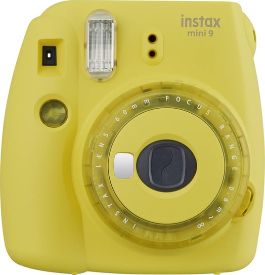 Instax-FUJIFILM, Aparat do fotografii natychmiastowej Instax Mini 9, żółty Instax-FUJIFILM