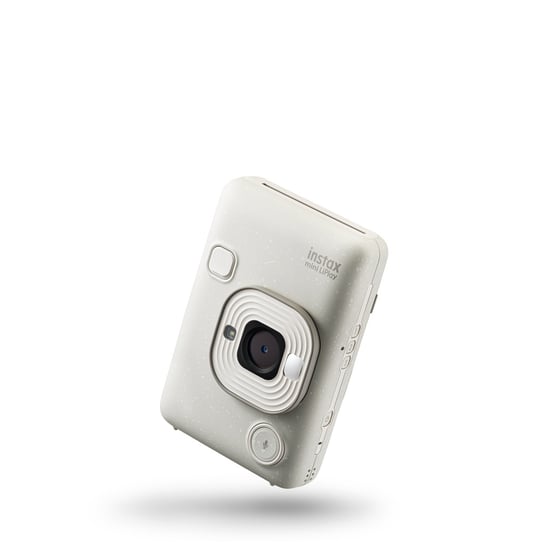 Instax-FUJIFILM, Aparat do fotografii natychmiastowej, Instax Mini Liplay, misty white Instax-FUJIFILM