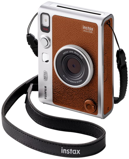 Instax-FUJIFILM, Aparat Instax Mini Evo Brown C Ex D Instax-FUJIFILM