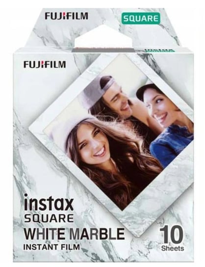 Instax-FUJIFILM, wkłady do aparatu Instax Square Whitemarble, 10 filmów Instax-FUJIFILM