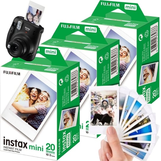 INSTAX MINI GLOSSY 11 8 9 12 WKŁADY FUJIFILM 60 SZT DO APARATU Instax-FUJIFILM