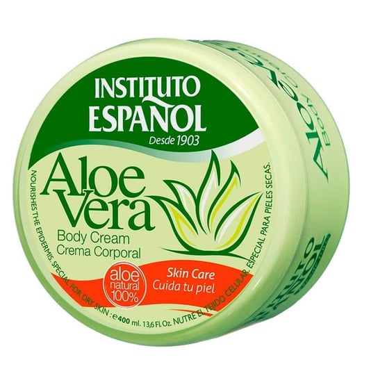 Instituto Espanol, Aloe Vera Body Cream nawilżający krem do ciała i rąk na bazie aloesu 200ml Instituto Espanol