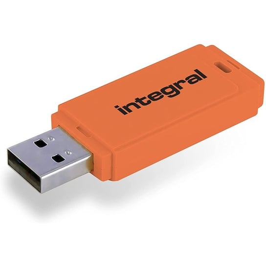 Integral Neon - Pendrive 64GB USB 3.0 (Pomarańczowy) Forcetop