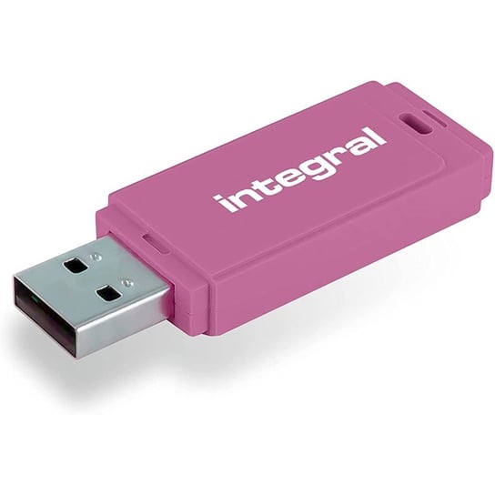 Integral Neon - Pendrive 64GB USB 3.0 (Różowy) Forcetop