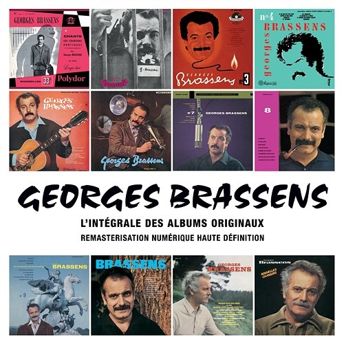 Intégrale des albums originaux Georges Brassens