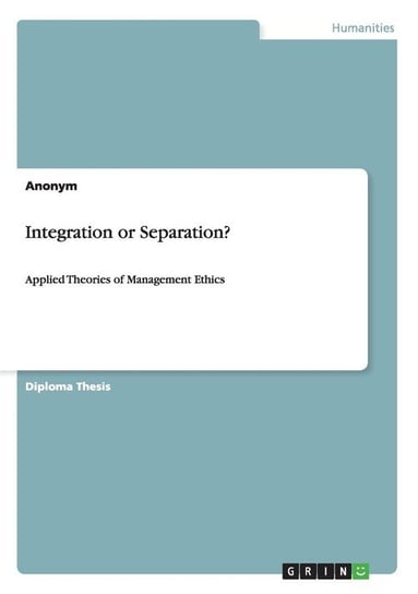 Integration or Separation? Anonym