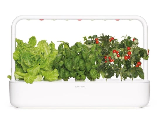 Inteligentna doniczka CLICK&GROW Smart Garden 9 White, 60,5x18,5x40 cm Click and Grow