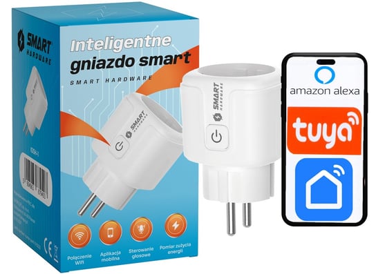 INTELIGENTNE SMART HOME STEROWANE GNIAZDKO WIFI PROGRAMATOR WATOMIERZ SmartHardware