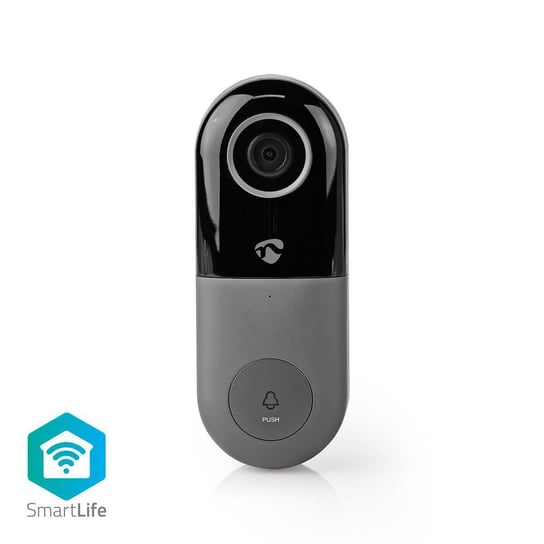 Inteligentny dzwonek wideo NEDIS SmartLife WIFICDP10GY, Wi-Fi 