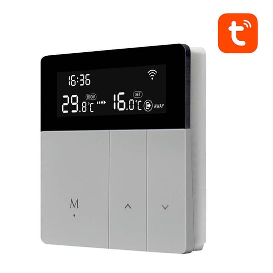 Inteligentny termostat boilera CWU Avatto WT50 3A Wi-Fi TUYA Avatto