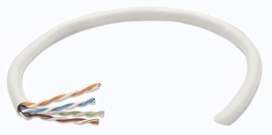 Intellinet Kabel Instalacyjny UTP drut Cat.5e, 100% Miedź 305m szary Intellinet