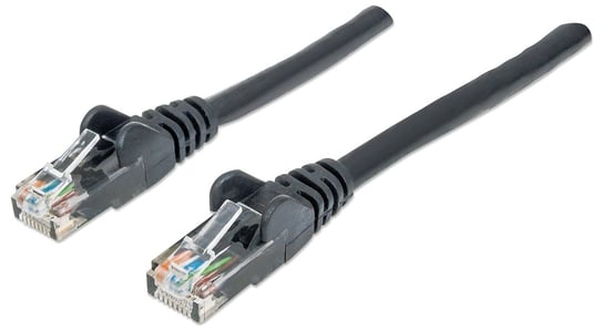 Intellinet Patchcord Cat.6 UTP 1,5m Czarny 100% MIEDŹ Intellinet