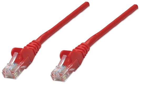 Intellinet Patchcord Cat.6 UTP 10m Czerwony 100% MIEDŹ Intellinet