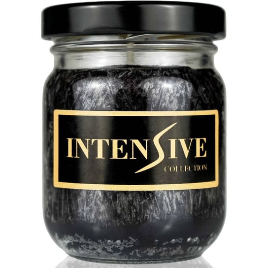 Intensive Collection czarna naturalna świeca zapachowa w słoiku 90 g - Cosy Home Intensive Collection