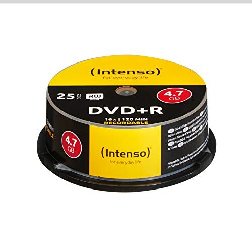 Intenso DVD R 4,7 GB 16x 4,7 GB 25 Uds Disco Regranable Intenso