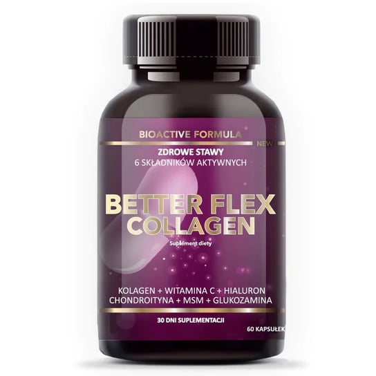 Intenson,Better Flex Collagen suplement diety 60 kapsułek Intenson