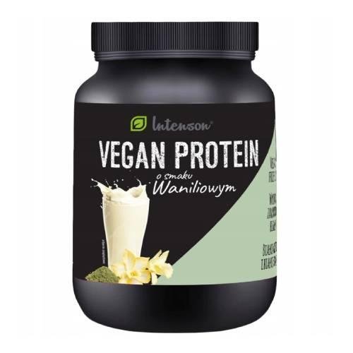 Intenson Białko Vegan protein o smaku waniliowym, 600g Intenson