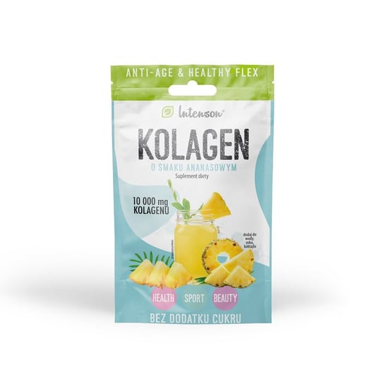 Intenson Kolagen o smaku ananasowym suplement diety 11g Intenson