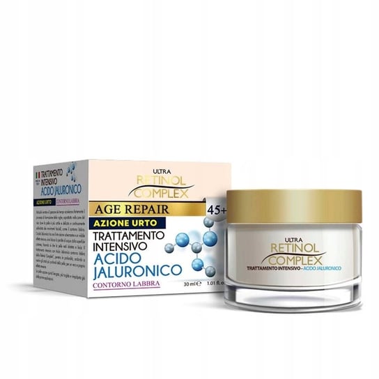 Intensywny zabieg na kontur ust z kwasem hialuronowym RETINOL COMPLEX 30ml Inna marka