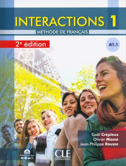 Interactions 1 Livre de l'éleve + CD Crepieux Gael, Masse Olivier, Rousse Jean-Philippe