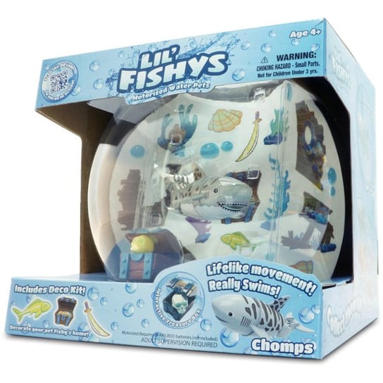 Interaktywne akwarium z rybką Lil'Fishys TM Toys