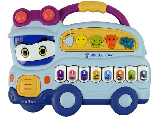 Interaktywne Pianinko Policja Lean Toys