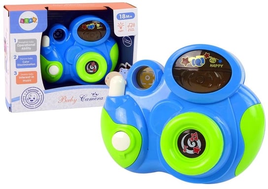 Interaktywny aparat fotograficzny dla malucha Lean Toys