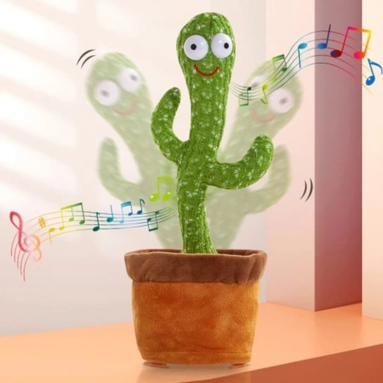Interaktywny Kaktus Śpiewający i Tańczący IMPORT