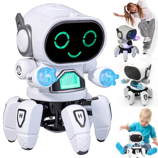 Interaktywny Tańczący Robot Disco Led Dla Dzieci Y452 elektrostator