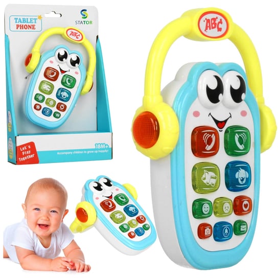 Interaktywny Telefon Edukacyjny dla Dzieci z Muzyką i Światłami U570B elektrostator