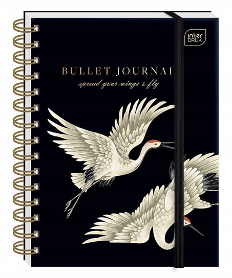 Interdruk, Organizer Bullet Journal A5 224 na spirali BIRDS Interdruk