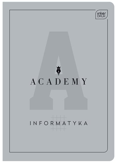 Interdruk, Zeszyt w kratkę, A5, 60 kartek, informatyka, Academy Int Interdruk