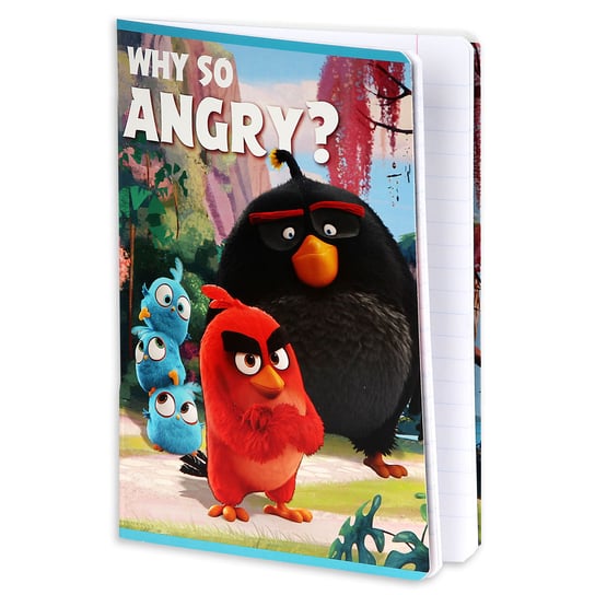 Interdruk, zeszyt w linie, format A5, Angry Birds Interdruk