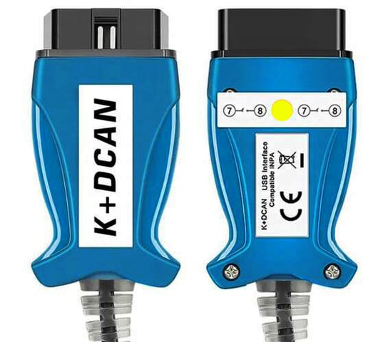 INTERFEJS BMW K+DCAN PRZEŁĄCZNIK E90 E60 E46 E36 E30 E39 INPA INSTRUKCJE Versus
