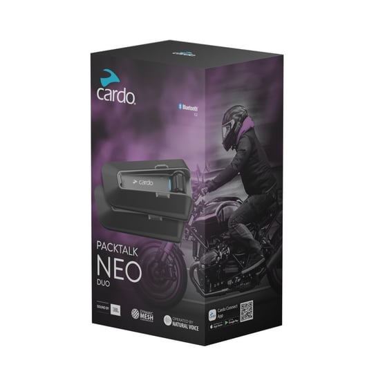 Interkom Cardo Packtalk Neo JBL 2 słuchawki Cardo