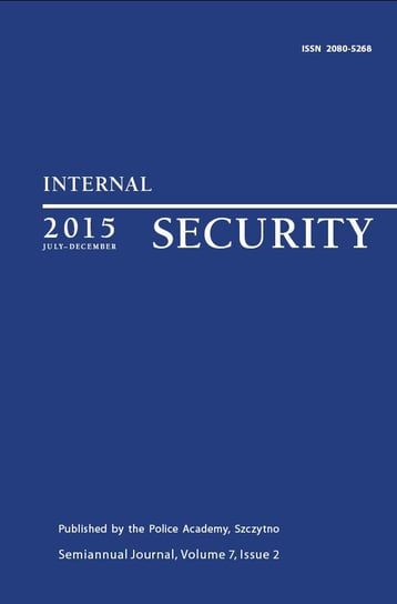 Internal Security Vol. 7/1/2015 Opracowanie zbiorowe