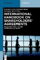 International Handbook on Shareholders' Agreements Gruyter Walter Gmbh, Gruyter