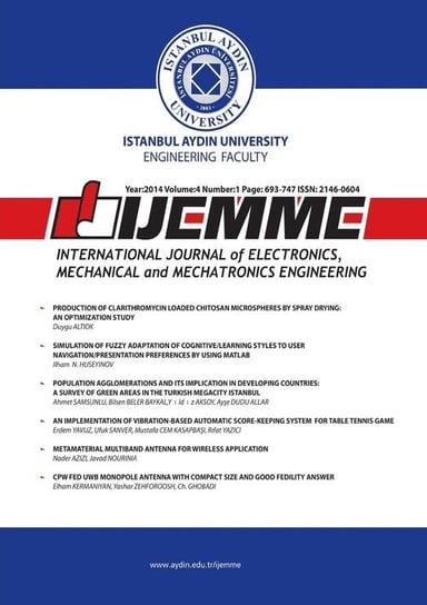 International Journal of Electronics, Mechanical and Mechatronics Engineering Iau International