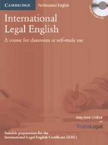 International Legal English with CD Krois-Lindner Amy