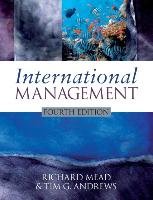 International Management Mead Richard, Andrews Tim. G.