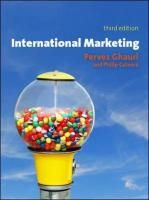 International Marketing Cateora Philip R., Ghauri Pervez, Ghuari Pervez