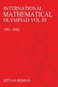 International Mathematical Olympiad Volume 3 Reiman Istvan