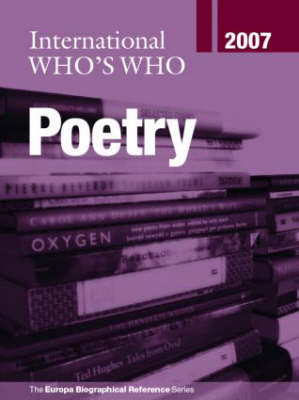 International Who's Who in Poetry 2007 Opracowanie zbiorowe