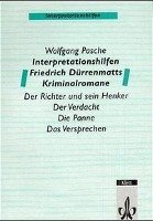 Interpretationshilfen Friedrich Dürrenmatts Kriminalromane Pasche Wolfgang