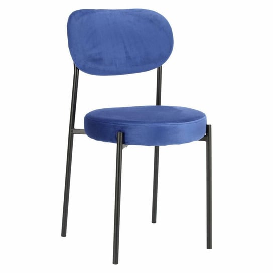 Intesi Krzesło Camile Velvet niebieskie Intesi