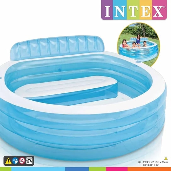 Intex Basen dmuchany Swim Center Family Lounge Pool, 57190NP Intex