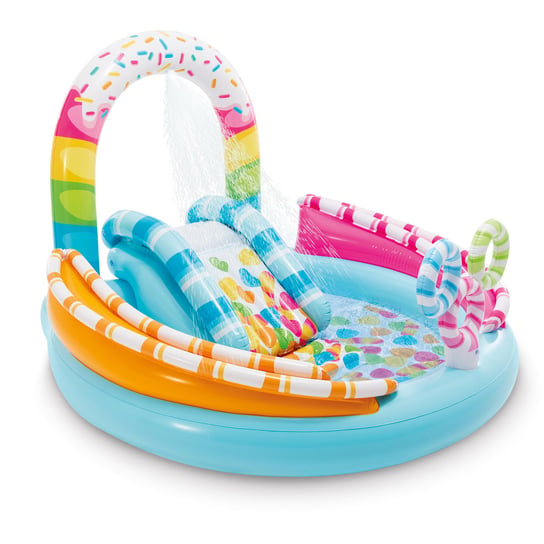 Intex, basen dziecięcy, pompowany, wodny plac zabaw, Candy, 170x168x122cm Intex