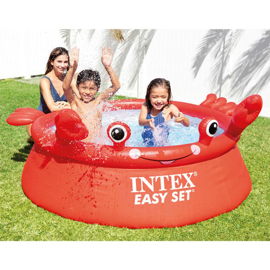INTEX Nadmuchiwany basen Easy Set w kształcie kraba, 183x51 cm Intex