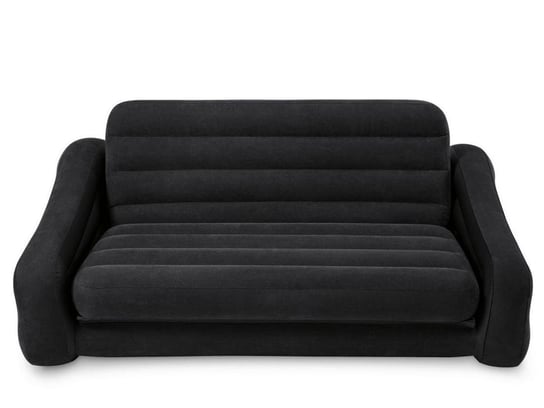 Intex, Sofa, dwuosobowa, czarny, 2w1, 193x221x66 cm Intex